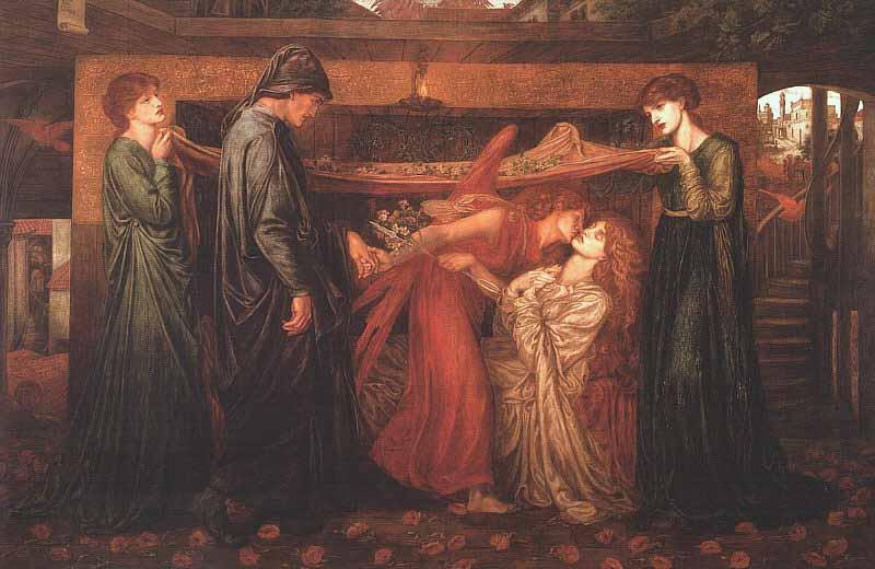 Dante Gabriel Rossetti Dantes Dream